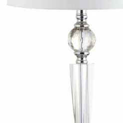 JONATHAN Y Emma 29.5" Crystal Table Lamp, Set Of 2, Clear -Ceiling Lighting Shop 9101668f0387bfc2 1115 w800 h800 b0 p0
