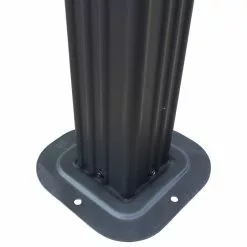 GDFStudio GDF Studio Halley Outdoor 10'x10' Aluminum Framed Gazebo, No Curtains, Black -Ceiling Lighting Shop 91918e3c0f907510 3612 w800 h800 b1 p0