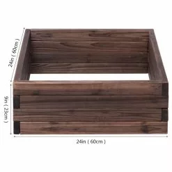 Costway Square Raised Garden Bed Flower Vegetables Seeds Planter Elevated Box -Ceiling Lighting Shop 92717f860e914c06 4820 w800 h800 b1 p0