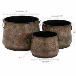 Brimfield & May Rustic Brass Metal Planter 69183 -Ceiling Lighting Shop 9411c0270b217dde 8052 w800 h800 b1 p0