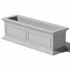 Veradek Brixton Planter Box, 36", Gray