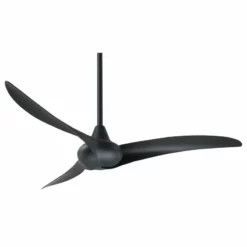 Minka Aire MinkaAire Wave Wave 52" 3 Blade Indoor Ceiling Fan - Coal