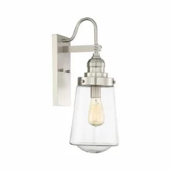 Savoy House Macauley Outdoor Wall Sconce, 13.5", Satin Nickel -Ceiling Lighting Shop 95f1b13e0a99ebcb 3389 w800 h800 b1 p0