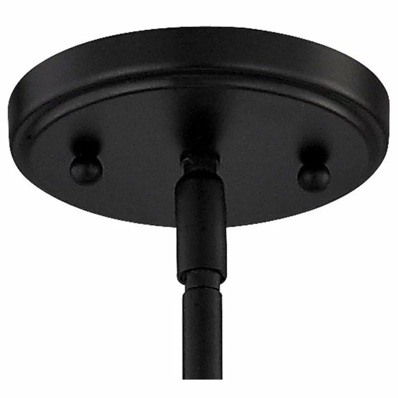 Destination Lighting Farmhouse Industrial Black Mini-Pendant 7.38-Inch Wide 3 Destination Lighting Farmhouse Industrial Black Mini-Pendant 7.38-Inch Wide - Image 3