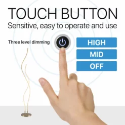 JONATHAN Y Cairo 63.75" LED Integrated Floor Lamp, Gold -Ceiling Lighting Shop 9651a0db037e3b7d 5388 w800 h800 b0 p0