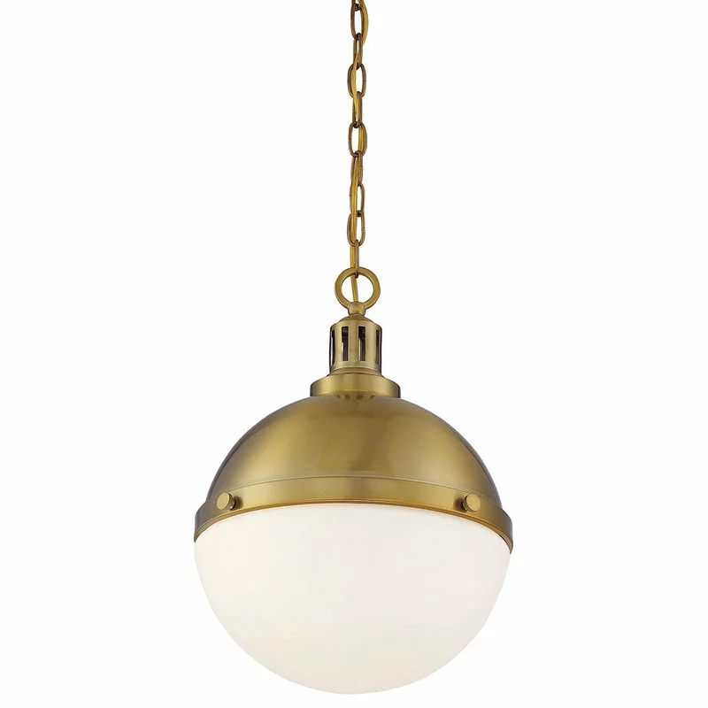 Savoy House Lilly 2-Light Pendant, Warm Brass 4 Savoy House Lilly 2-Light Pendant, Warm Brass - Image 4