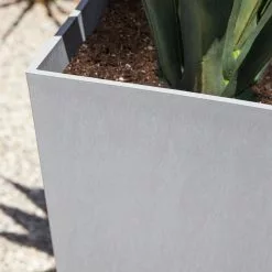 Veradek Midland Tall Square Planter, Gray, 26'' -Ceiling Lighting Shop 96e1f98d0373f18b 3137 w800 h800 b0 p0