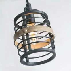 LNC Lighting LNC 1-Light Farmhouse Matte Gray Cylinder Single Mini Pendant Lighting -Ceiling Lighting Shop 98a112dc0321946e 5478 w800 h800 b0 p0