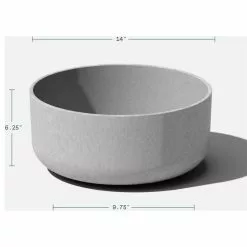 Veradek Pure Series Kona Bowl 14" Planter, Gray 14 Veradek Pure Series Kona Bowl 14" Planter, Gray -Ceiling Lighting Shop 98f1b07e01796c48 4186 w800 h800 b1 p0