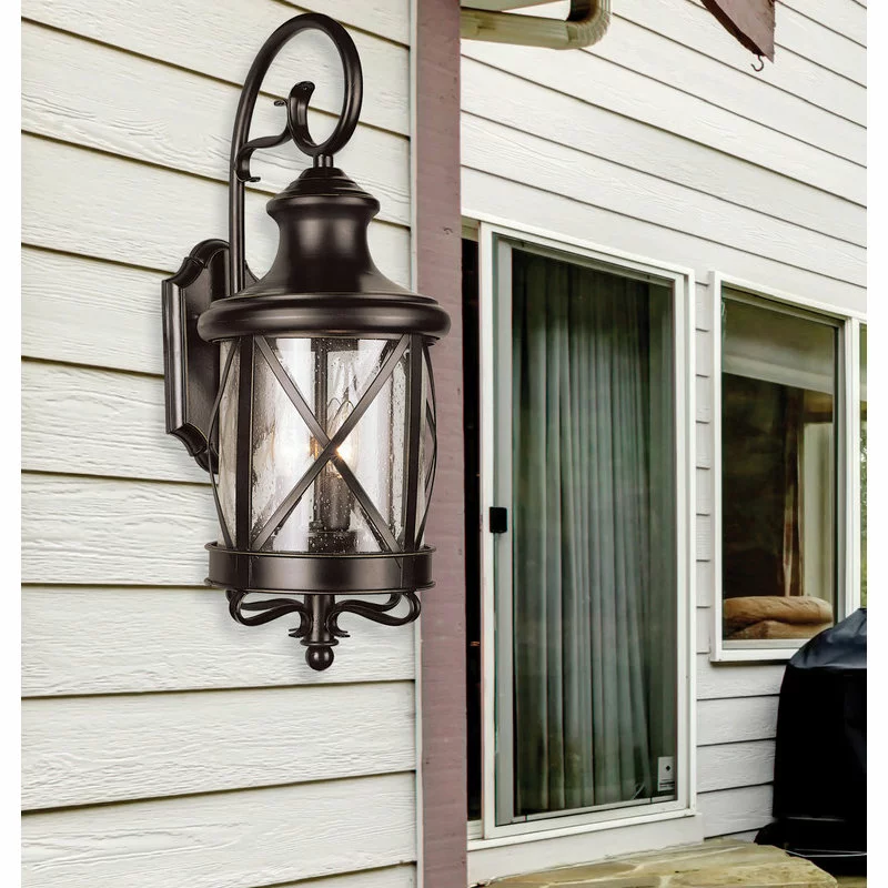 Trans Globe Lighting Chandler 19.5" Wall Lantern 3 Trans Globe Lighting Chandler 19.5" Wall Lantern - Image 3