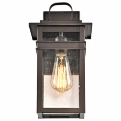 CHLOE Lighting, Inc. CHLOE Lighting Brian Transitional 1-Light Rubbed Bronze Outdoor Wall Sconce -Ceiling Lighting Shop 99c1f51e0deeba7b 5625 w800 h800 b1 p0