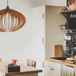 Sertao Shop Elliptic Modern Wood 1-Light Pendant 19" Diameter Smooth Finish -Ceiling Lighting Shop 9a8155f20e782397 7628 w800 h800 b0 p0