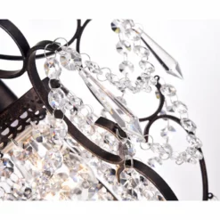 Edvivi Lighting Amorette 1-Light Antique Bronze Finish Mini Chandelier With Crystals -Ceiling Lighting Shop 9ab1b989091498c9 6859 w800 h800 b0 p0