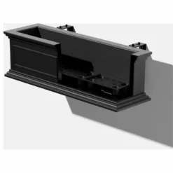 Veradek Brixton Window Box Planter With Bracket, 36", Black -Ceiling Lighting Shop 9ac1065701802a66 6824 w800 h800 b1 p0