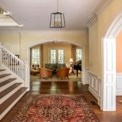 Kira Home Bellevue 15.5" Farmhouse Lantern Pendant Light, Adjustable Foyer -Ceiling Lighting Shop 9b1116670ec43af8 8429 w800 h800 b0 p0