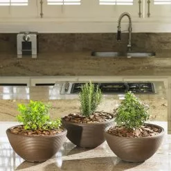 Crescent Garden Delano 16" Planter, Old Bronze -Ceiling Lighting Shop 9b612e720eab15e3 4715 w800 h800 b0 p0