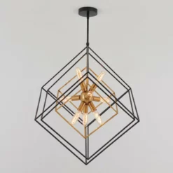 Artika Imperium 9-light Chandelier, Black & Gold 10 Artika Imperium 9-light Chandelier, Black & Gold -Ceiling Lighting Shop 9b81ac830f4cfdc3 3780 w800 h800 b0 p0