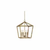 Millennium Lighting Inc Millennium Lighting Corona Pendant, Vintage Gold