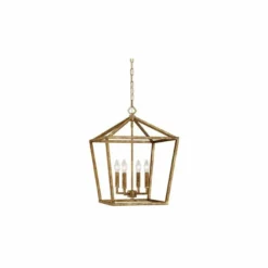 Millennium Lighting Inc Millennium Lighting Corona Pendant, Vintage Gold