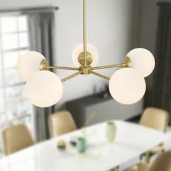 Light Society Milan Five-Light Chandelier, White Glass -Ceiling Lighting Shop 9fe113cc0f5b80eb 6188 w800 h800 b0 p0
