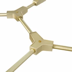 Light Society Trident 5-Light Chandelier, Brass/Clear -Ceiling Lighting Shop 9ff1147300dc5946 8335 w800 h800 b1 p0