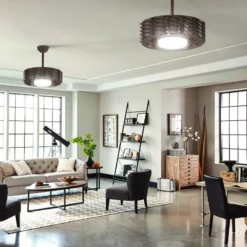 Todays Fans Oceano Bladeless Ceiling Fan, 6 Speeds With LED Light - 23 Inch, Coffee 11 Todays Fans Oceano Bladeless Ceiling Fan, 6 Speeds With LED Light - 23 Inch, Coffee -Ceiling Lighting Shop a0816f4d0e303677 0110 w800 h800 b0 p0