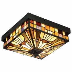 Quoizel TFIK1611 Inglenook 2 Light 11"W Outdoor Flush Mount - Valiant Bronze -Ceiling Lighting Shop a0f13a800106da18 0472 w800 h800 b1 p0