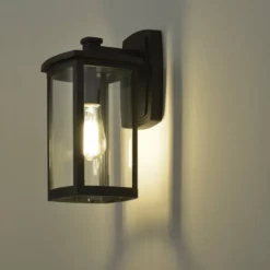 CHLOE Lighting, Inc. CHLOE Lighting QUILL Transitional 1-Light Textured Black Outdoor Wall Sconce -Ceiling Lighting Shop a1317c3e0fdd4396 5610 w800 h800 b0 p0