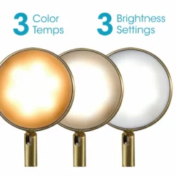 OttLite Technologies OttLite Wellness Series Direct LED Desk Lamp, Brass -Ceiling Lighting Shop a2218bfe0e16499a 9613 w800 h800 b1 p0