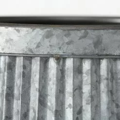 Whole House Worlds Belly Bucket Planters, Set Of 3, Galvanized Metal , 17 - 12" Diameter -Ceiling Lighting Shop a2916e8a0ead6165 7414 w800 h800 b0 p0