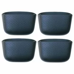 WallyGrow Wally Eco Charcoal Living Wall Planter, Set Of 4