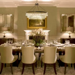 Lightupmyhome Celeste 32" Glass Drop Chandelier, Brass, Hanging Or Flush Mount -Ceiling Lighting Shop a3b10ced02b0f2d2 5021 w800 h800 b0 p0