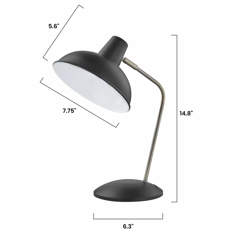 Light Society Retro Hylight Desk Lamp, Black 5 Light Society Retro Hylight Desk Lamp, Black - Image 5