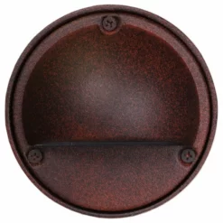 Best Pro Lighting Step/Deck Light Low Voltage Landscape Lighting, Rust, Led