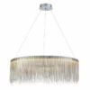 Morsale.com Cadena Metal Ring Chandelier, Diameter 24"