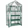 Mini Greenhouse-4-Tier Indoor Outdoor Shelves By Home-Complete