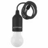 Stalwart Portable LED Outdoor/Indoor Hanging Bulb Lantern Wakeman Outdoors, Black
