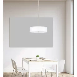 Kira Home Lindos 20" Double Drum Chandelier, Glass Diffuser, Stem-Hung -Ceiling Lighting Shop a9413a050d71b1a9 8695 w800 h800 b0 p0