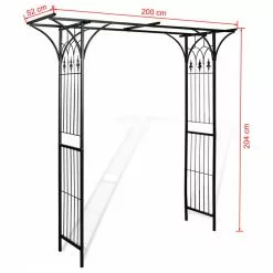 Vida XL International B.V. VidaXL Garden Arch Patio Backyard Plant Rose Trellis Archway Arbor Pergola -Ceiling Lighting Shop a9c1e2610bfc8378 4909 w800 h800 b1 p0