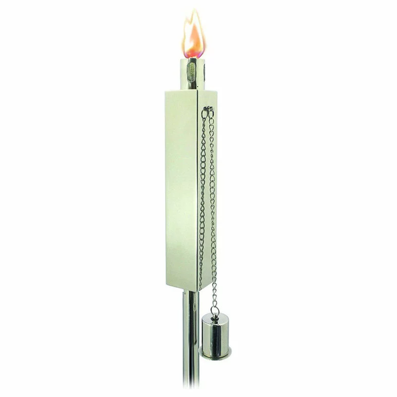 Anywhere Fireplace Anywhere Torch, Polished Stainless Rectangle, 2-Pack 2 Anywhere Fireplace Anywhere Torch, Polished Stainless Rectangle, 2-Pack - Image 2