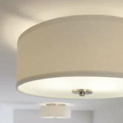 Progress Lighting Inspire 2-Light Flush Mount, Brushed Nickel -Ceiling Lighting Shop aa5121dd0ef5f341 1627 w800 h800 b0 p0