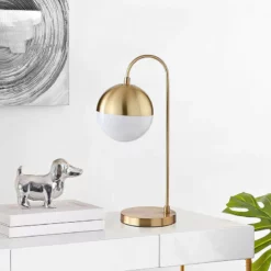 Aiwen Modern Industrial Brass Metal Glass Ball Shade Metal Gold Arched Table Lamp -Ceiling Lighting Shop ab8182b40290519f 7880 w800 h800 b0 p0