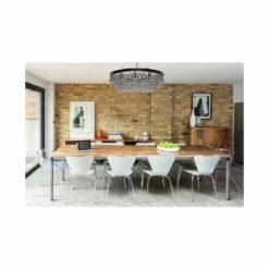 Crystal Chandeliers 10-light Glass Drop Crystal Chandelier, Black, 32" Diameter -Ceiling Lighting Shop ab81bbe80a574c08 2503 w800 h800 b0 p0