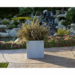 Amedeo Design Resin Stone Modular Square Planter, Limestone, 30x30x30, No Drainage -Ceiling Lighting Shop af2161e30356fa79 6199 w800 h800 b0 p0