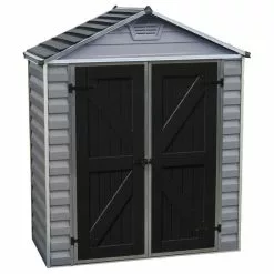 PALRAM-CANOPIA Palram - Canopia SkyLight 6' X 3' Storage Shed - Gray