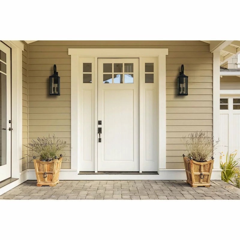 Progress Lighting Gibbes Street Collection Three-Light Large Wall-Lantern 4 Progress Lighting Gibbes Street Collection Three-Light Large Wall-Lantern - Image 4