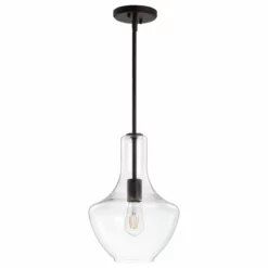 JONATHAN Y Watts 10.5" Glass, Metal LED Pendant, Oil Rubbed Bronze/Clear, Width: 10.5" 18 JONATHAN Y Watts 10.5" Glass, Metal LED Pendant, Oil Rubbed Bronze/Clear, Width: 10.5" -Ceiling Lighting Shop b39192170f7632b6 1443 w800 h800 b1 p0
