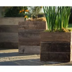 Pacific Royal Reclaimed Wooden Patio Planter, Set Of 3 -Ceiling Lighting Shop b3d15e8c07bcd1b4 5762 w800 h800 b0 p0