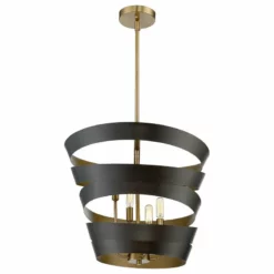 Trade Winds Lighting Trade Winds Ribbon 4-Light Pendant Light In Matte Black 5 Trade Winds Lighting Trade Winds Ribbon 4-Light Pendant Light In Matte Black -Ceiling Lighting Shop b501612e09560d76 3491 w800 h800 b1 p0