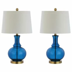JONATHAN Y Lavelle 25" Glass Table Lamp, Set Of 2 -Ceiling Lighting Shop b6012f770387bd31 8992 w800 h800 b1 p0